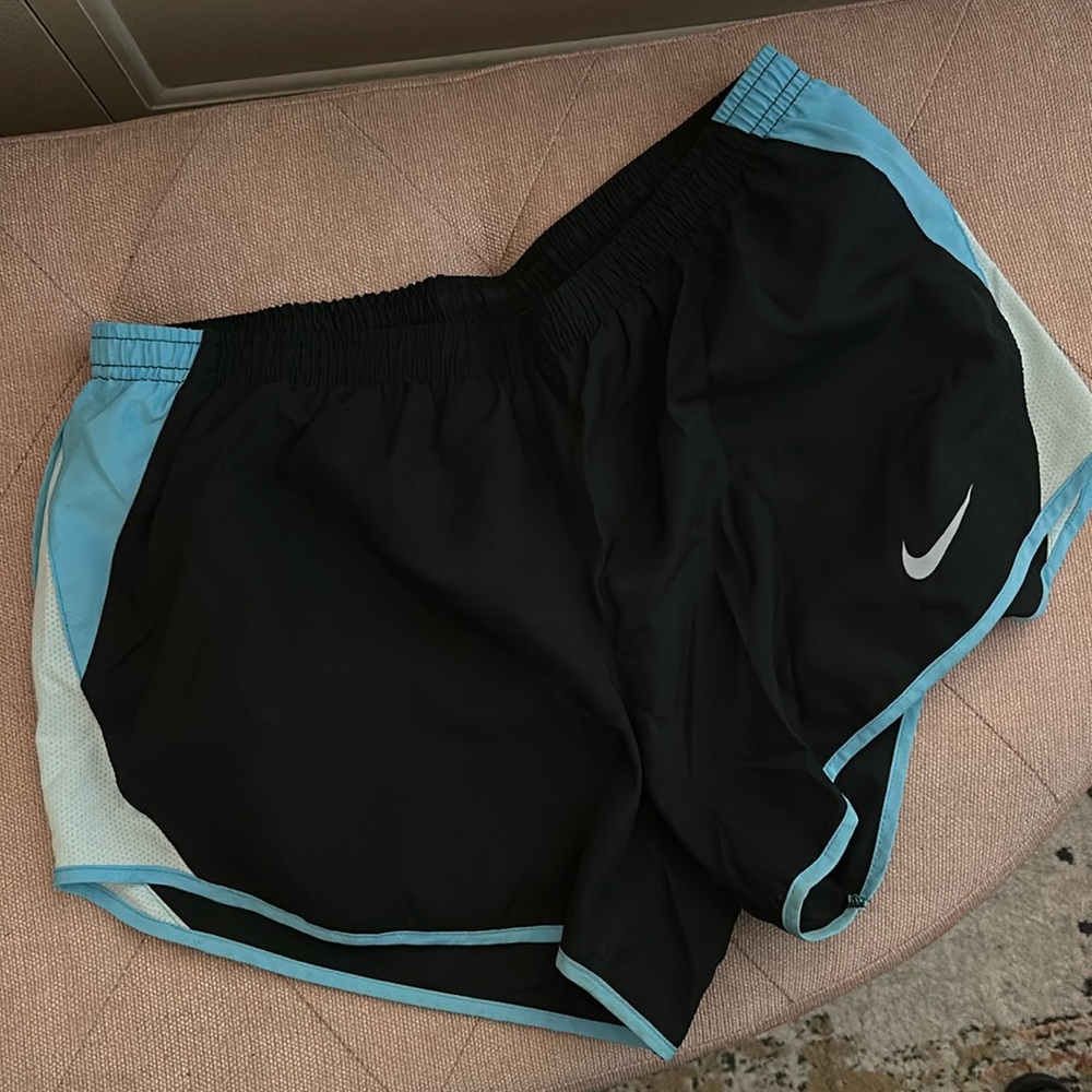 Black Nike dri-fit running shorts